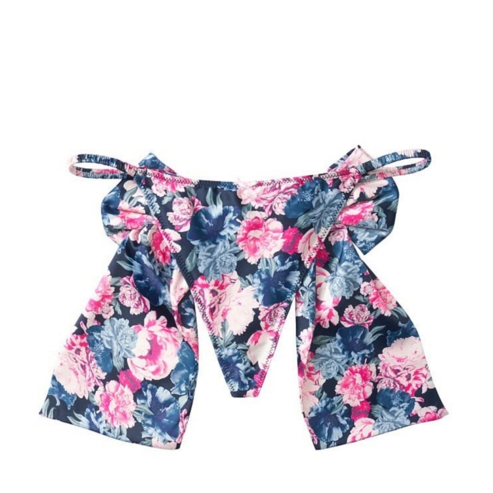 Victoria's Secret Satin Bow V String Panty Dream Angel's Collection - Picture 2 of 4